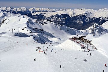pistes in la plagne