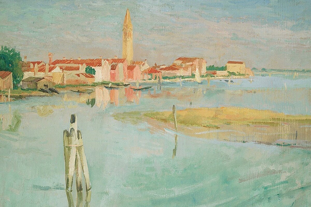 Painting at Galleria Ponte Rosso