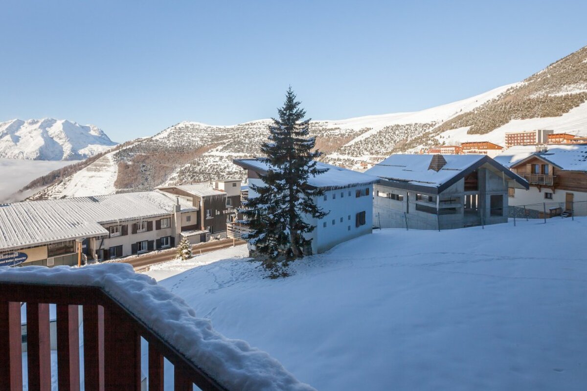 L'Ours Blanc Residence, Alpe d'Huez view