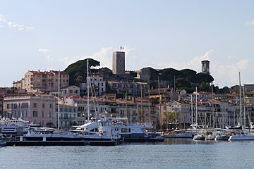 Port de Cannes & Le Suquet, old town