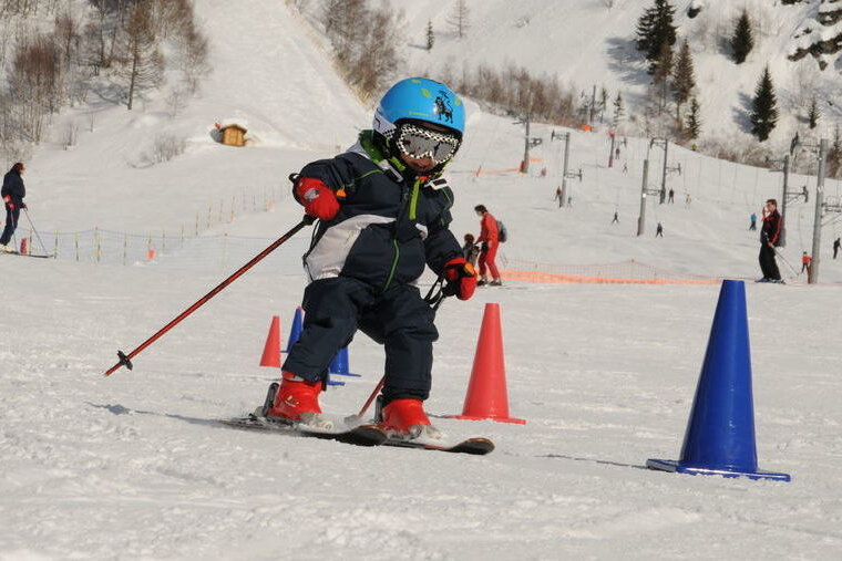 beginner ski area in chamonix