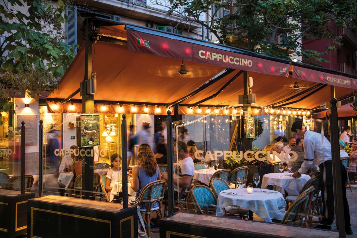 Terrace at Cappucino Grand Cafe Borne