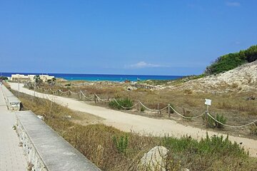 Cala Mesquida - Sand dunes and turquoise water