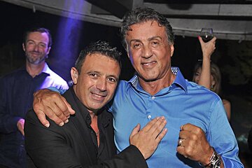 Manager Antonio Ierone & Sylvester Stallone