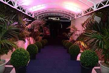 entrance steps to Jimmy's monte-carlo