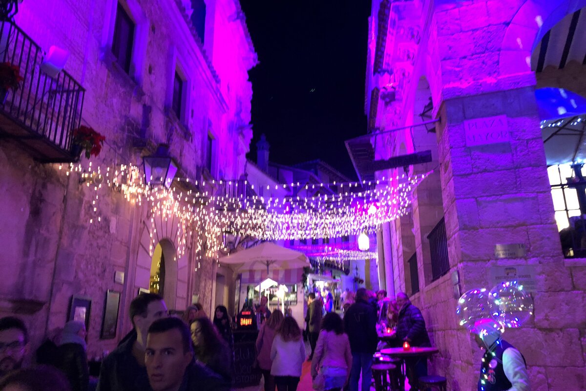 Christmas Market at Pueblo Español, Palma de Mallorca