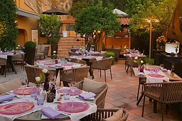 Le Patio Restaurant, Nice Area restaurant terrasse