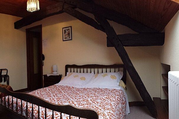 Hotel de France et de Russie, Thiviers double bedroom