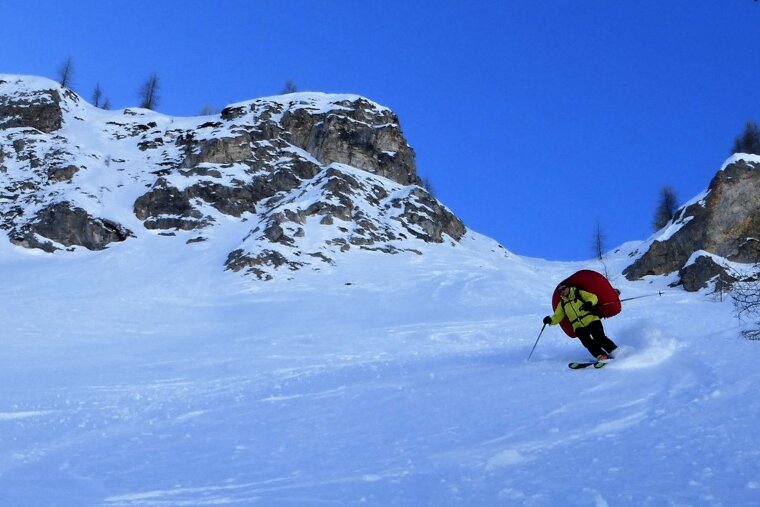 Warm weather and spring snow in Val d'Isere
