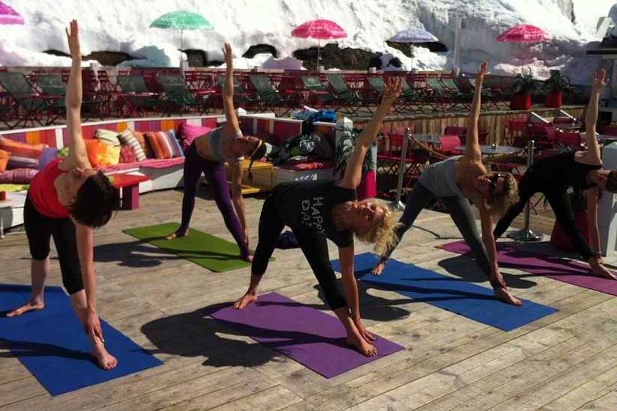 Yoga Festival in Val d'Isere