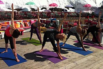 Yoga Festival in Val d'Isere