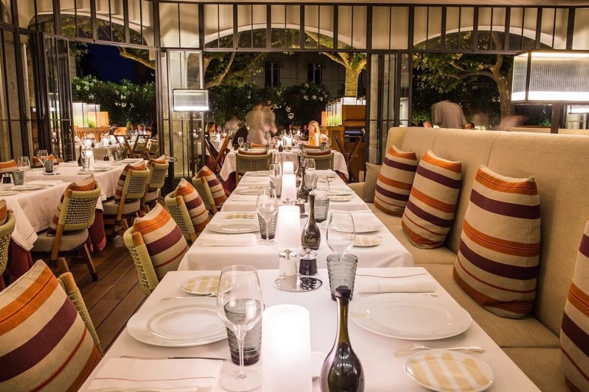 Byblos Hotel, Saint Tropez hotel restaurant
