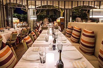 Byblos Hotel, Saint Tropez hotel restaurant