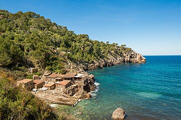 The cove at Cala Deia