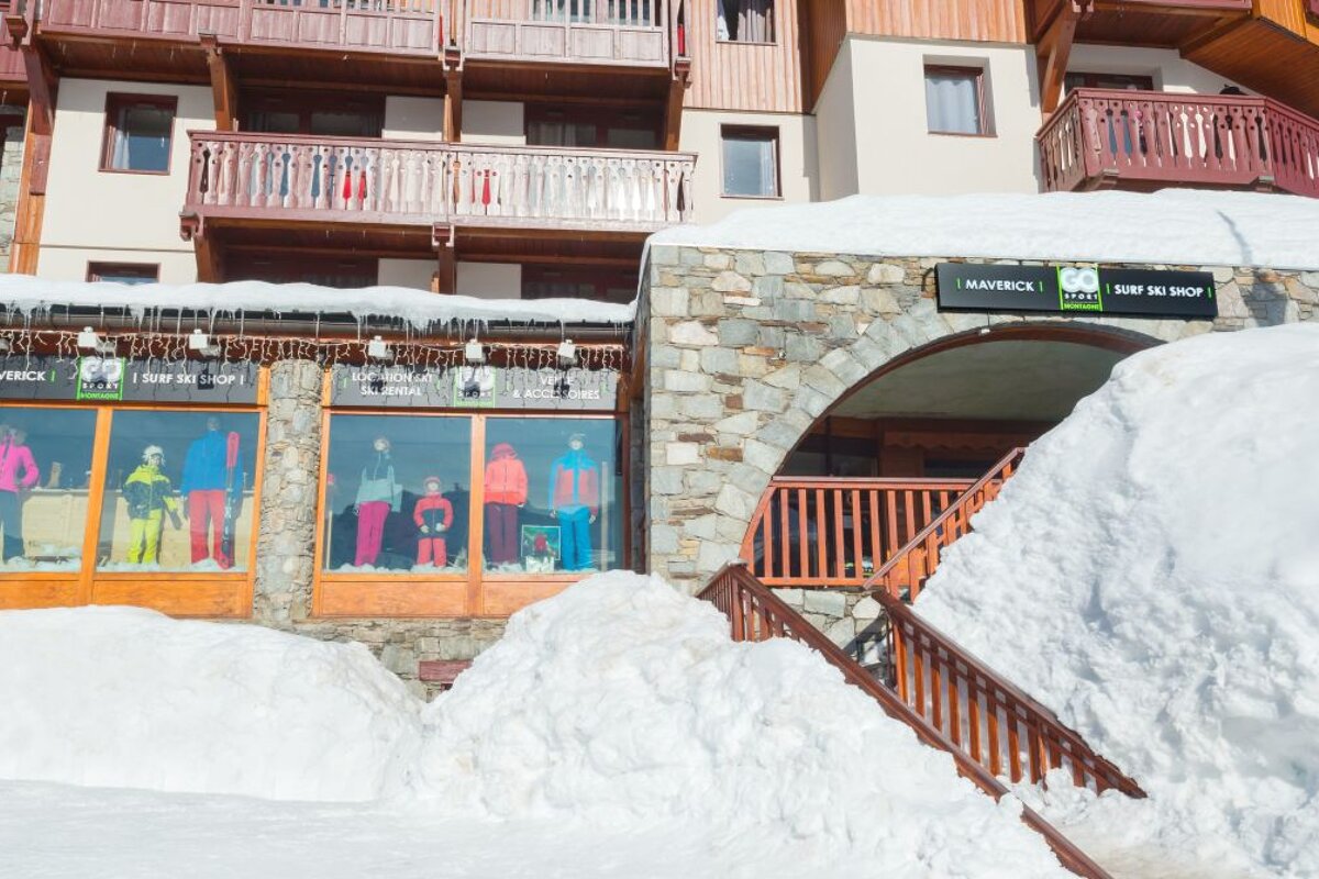 Go Sport - Maverick Ski Hire, Val Thorens exterior