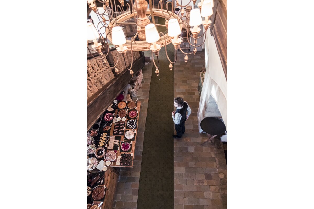 Le Chalet des Pierres Restaurant, Courchevel Valley interior