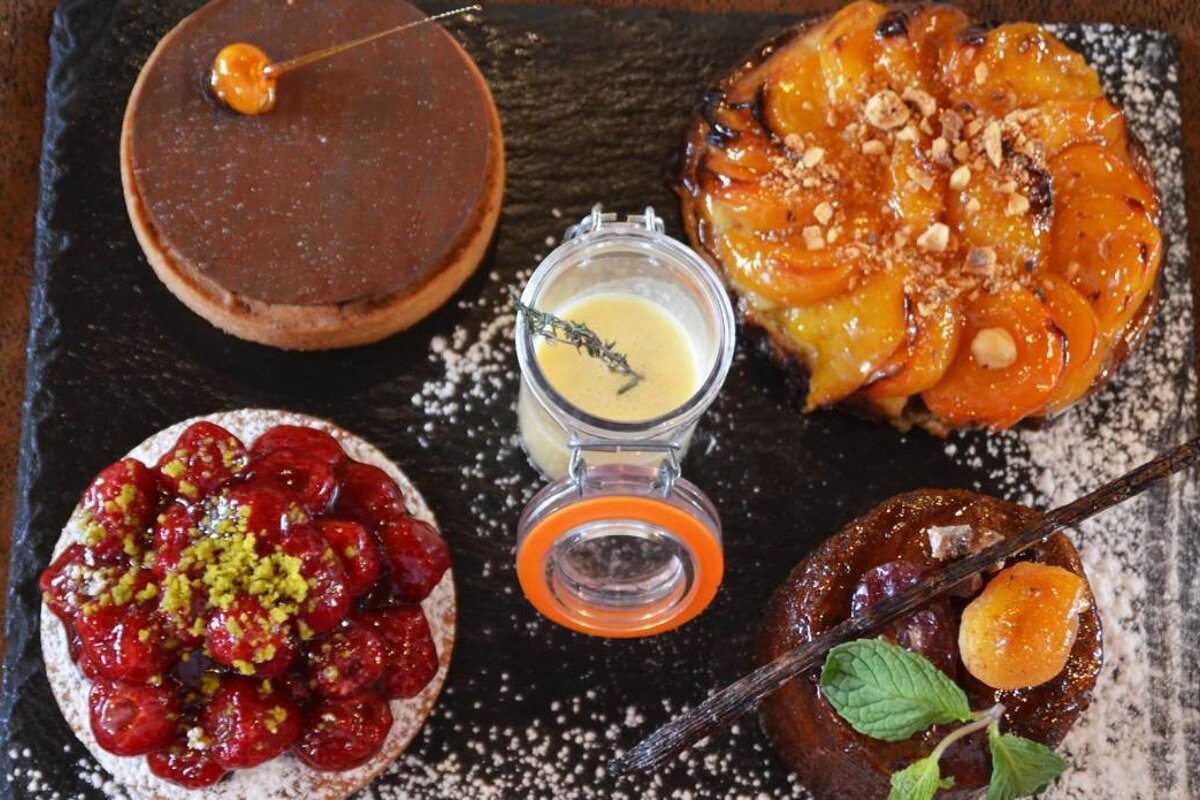 Le Plan des Mains Restaurant, Meribel Mottaret dessert