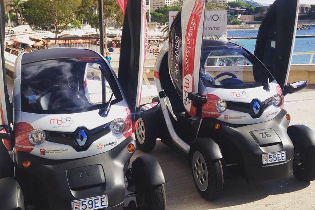 'Mobee' Electric Vehicles Available for Tourists in Monaco