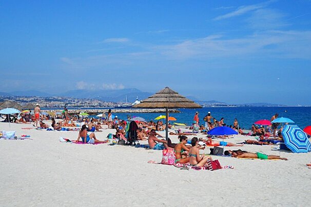 Plage des Bouches du Loup Beach, Villeneuve Loubet