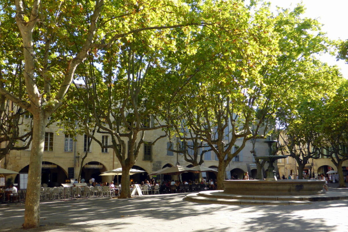 Uzes Market Square