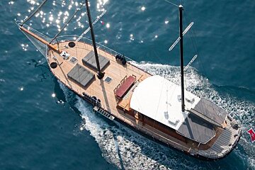 10 Person Sailing Yacht, Saint Tropez - Dolce Vita deck