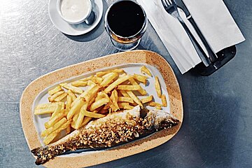 fish dish at Bar Dia