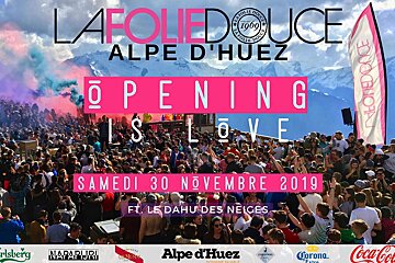 Season opening party at La Folie DOuce