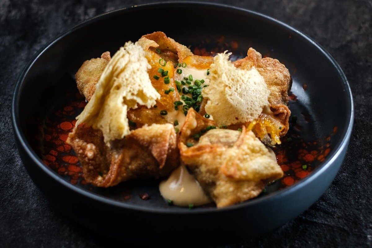 food at Brondo restaurant