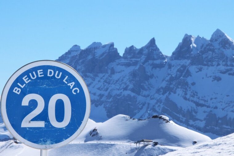 Cruising the blue runs in Morzine in 2019