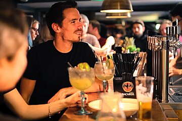Hideout Hostel, Morzine bar
