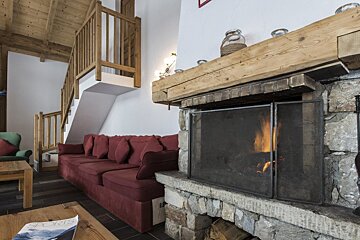 Rikiki Chalet, Courchevel Moriond 1650 lounge