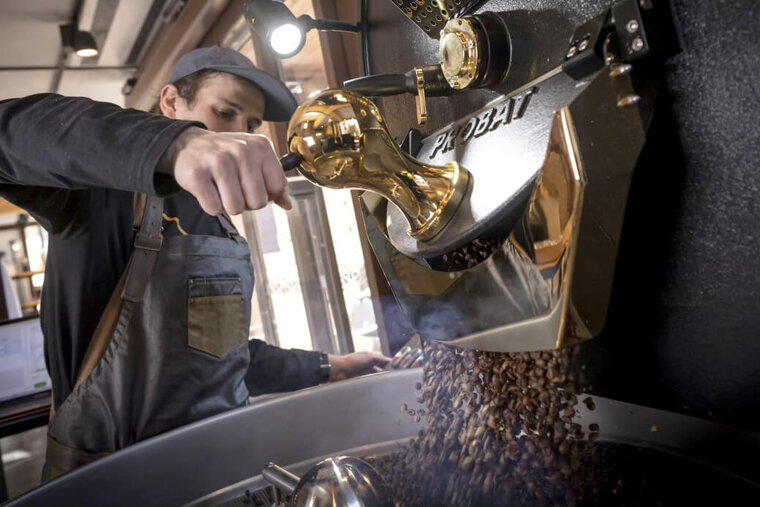 Bean to Cup in Shouka Cafe