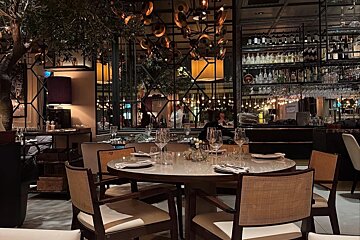 Interior at La Perla