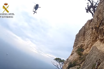 Civil Guard in Mallorca Rescue a Hiker