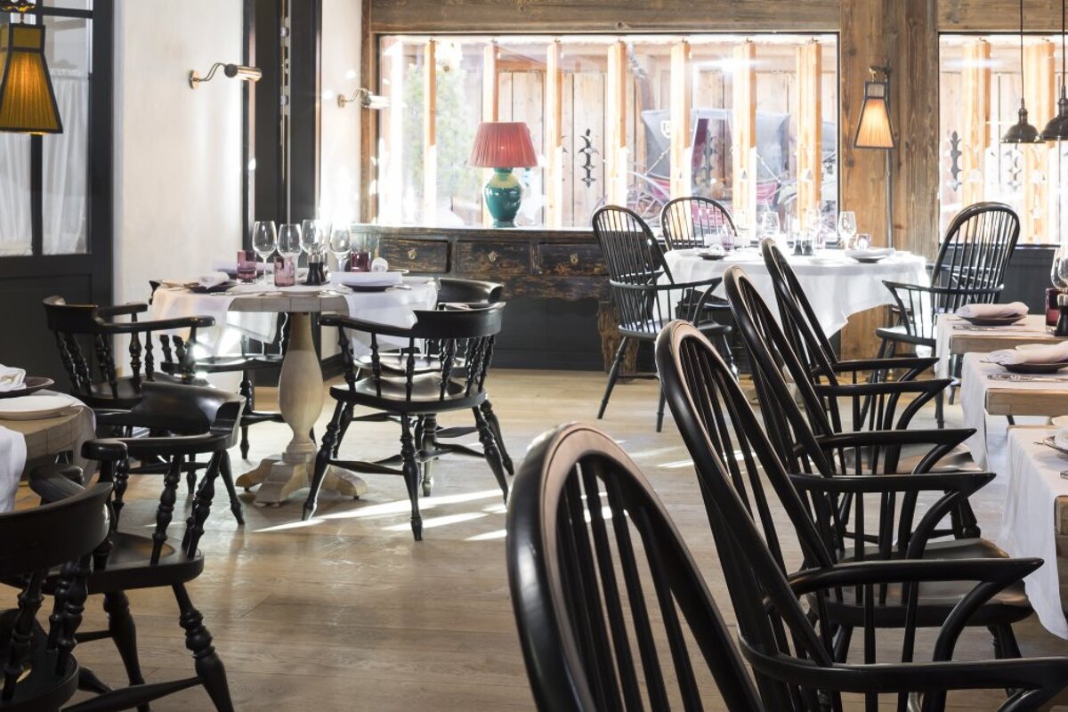 La Cordee Restaurant, Verbier interior