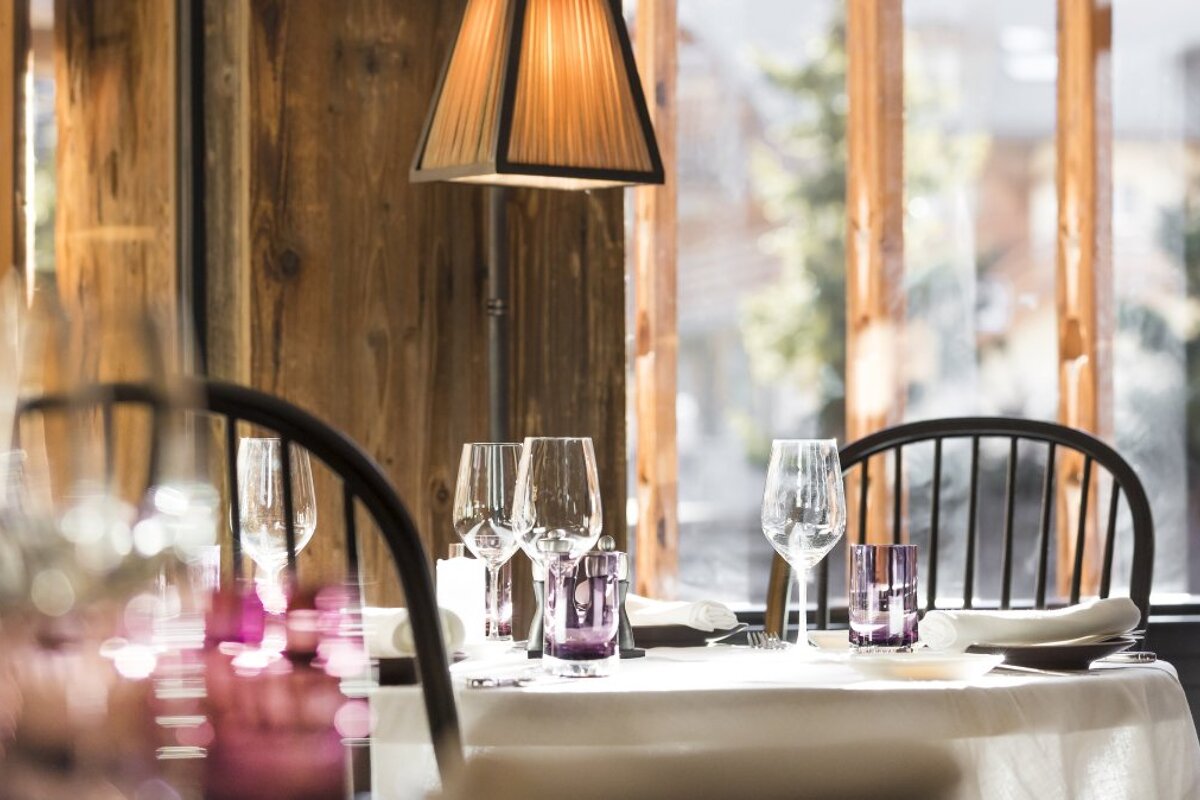 La Cordee Restaurant, Verbier interior