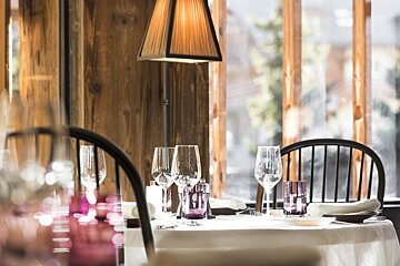 La Cordee Restaurant, Verbier interior