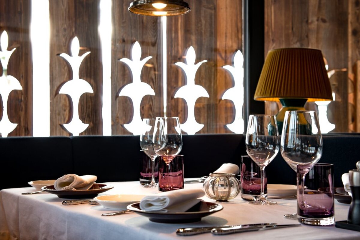 La Cordee Restaurant, Verbier interior