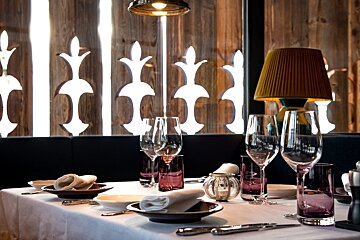 La Cordee Restaurant, Verbier interior