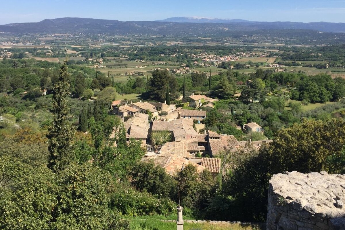 a medival village in provence