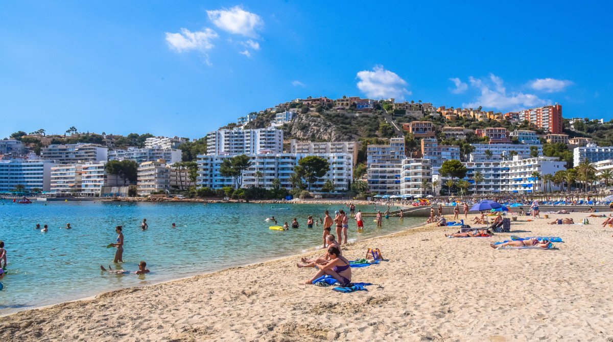 Santa Ponsa Beach, South-West Mallorca