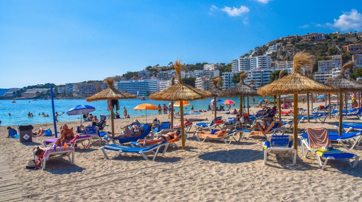 Santa Ponsa Beach, South-West Mallorca