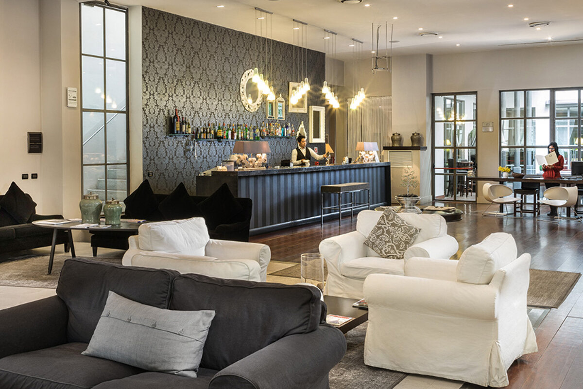 Town House 12 Hotel, Milan lounge room 