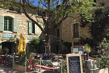 a medival village in provence