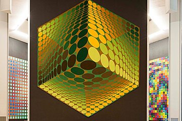 Victor Vasarely Exhibition, Aix-en-Provence