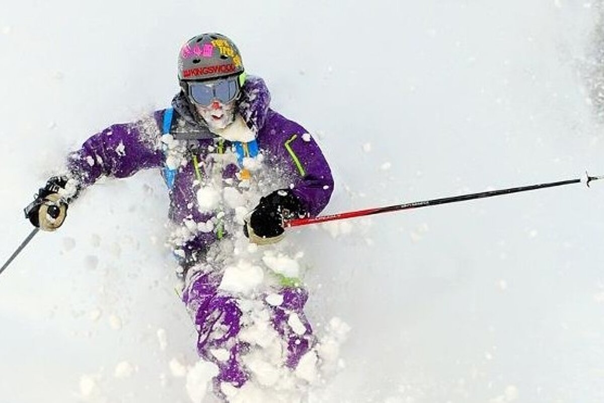 man powder idris skis