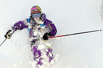 man powder idris skis