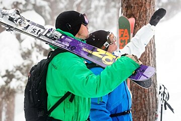 an image of arnaud rougier and candide thovex