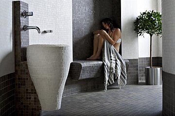 Deep Nature Spa, Avoriaz steam room