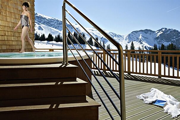 Deep Nature Spa, Avoriaz jacuzzi